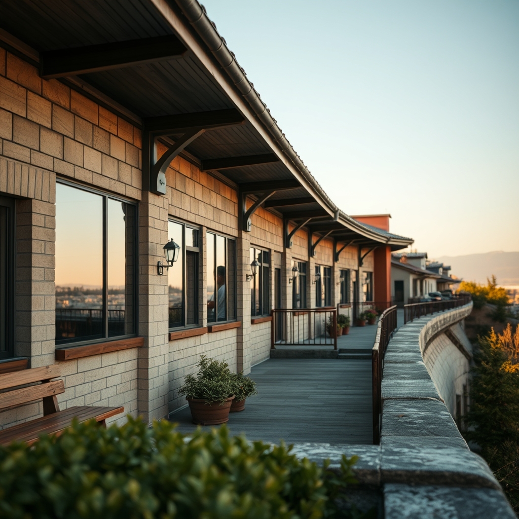 Красный пикап на фоне скалистого каньона в пустыне