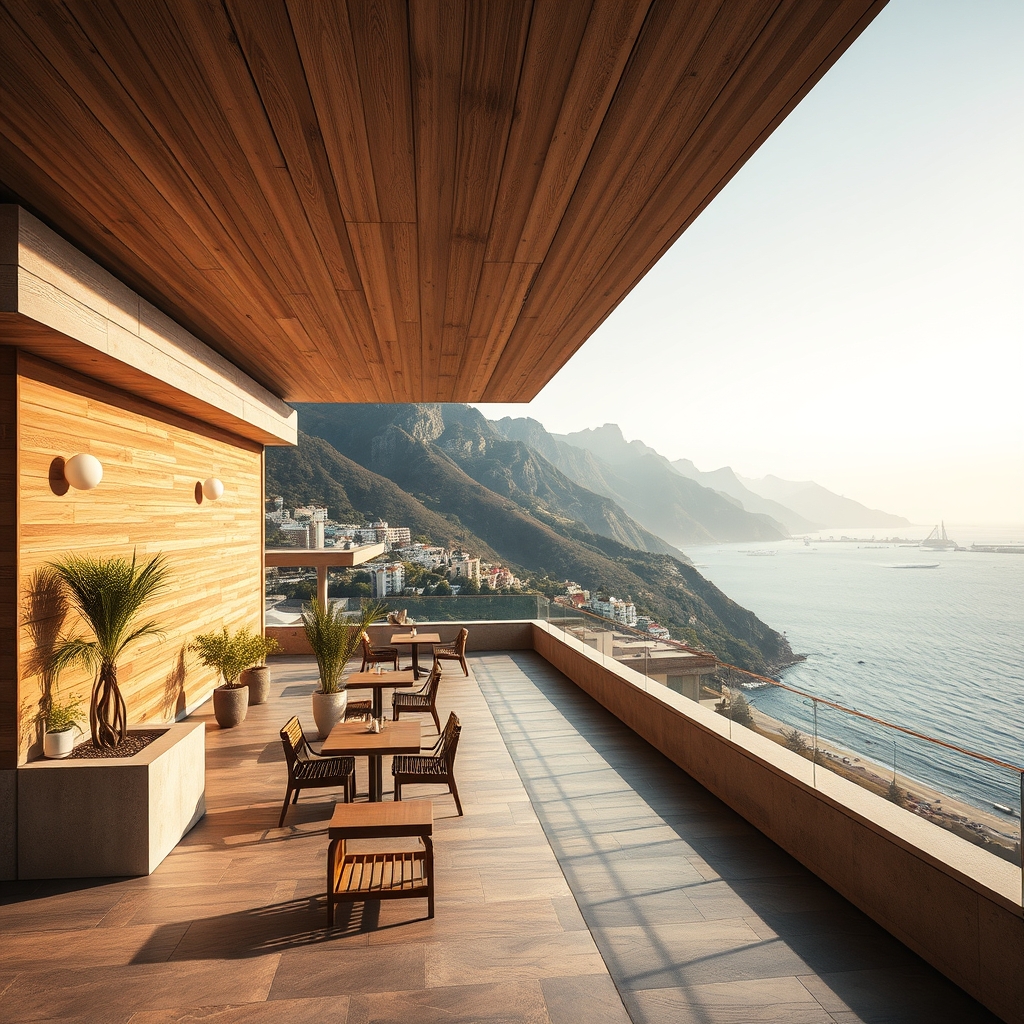 Широкое шоссе на американском западе на рассвете, уходящее вдаль среди скал